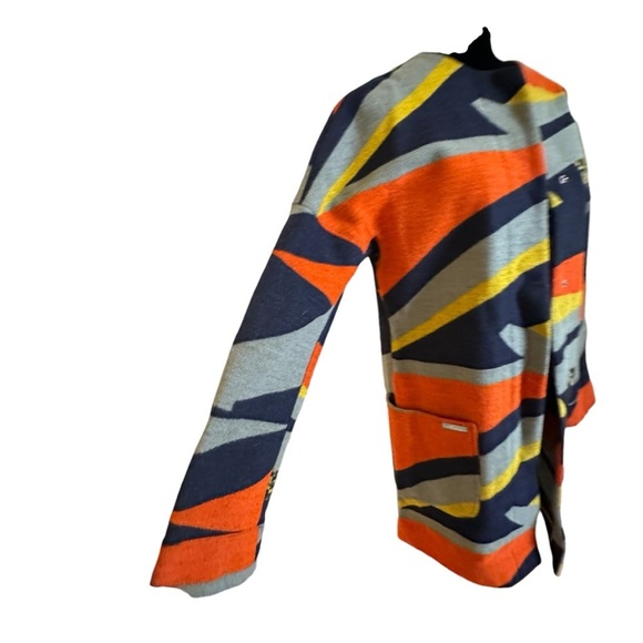 GOLDI Multi Color, Long Sleeve, Jacket Coat sz XS - Picture 6 of 16